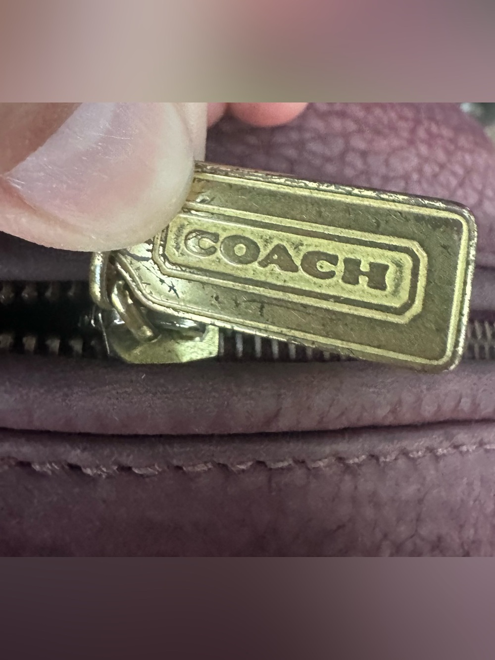 Vintage Coach Sonoma Nubuck Leather Backpack – Made in Italy – Rare color - Picture 4 of 8